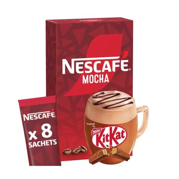 Nescafe Kitkat Mocha Coffee Sachets | 8 Pack