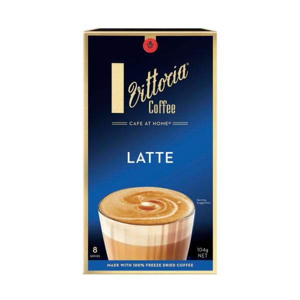 Vittoria Latte Coffee Sachets | 8 Pack