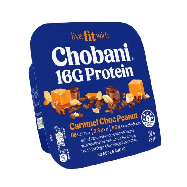 Chobani 16G Flip High Protein Yogurt Caramel Choc Peanut | 142g