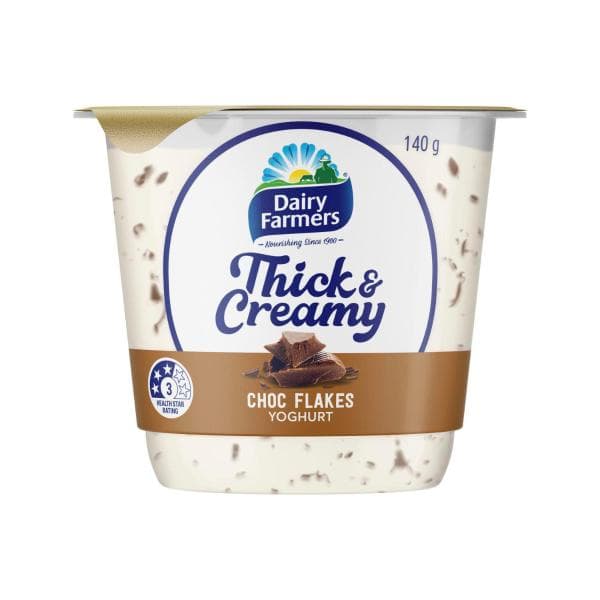 Dairy Farmers Thick & Creamy Yoghurt Choc Flakes | 140g