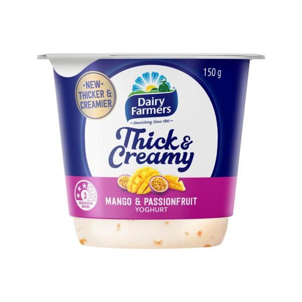 Dairy Farmers Thick & Creamy Mango Passionfruit Yoghurt | 150g