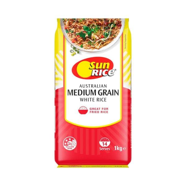 Sunrice Australian Medium Grain White | 1kg
