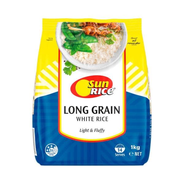 Sunrice Premium Long Grain Rice | 1kg