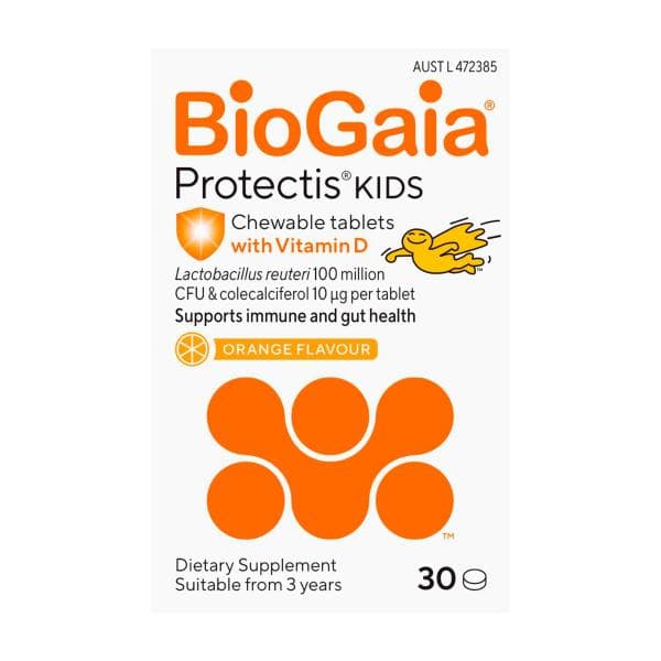 Biogaia Protectis Kids Chewables Orange Vit D | 30 Pack