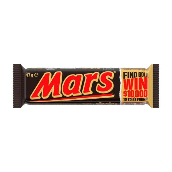 Mars Milk Chocolate Bar Caramel Nougat | 47g