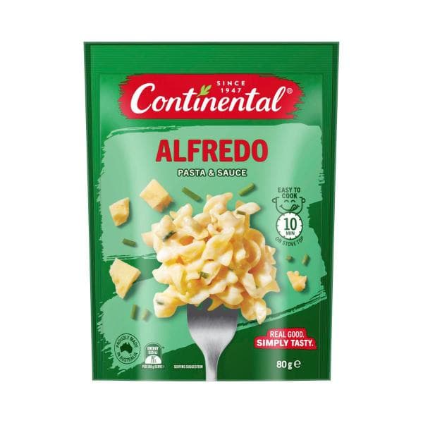 Continental Pasta & Sauce Alfredo | 80g