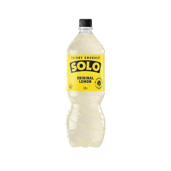 Solo Thirst Crusher Original Lemon Soft Drink Bottle | 1.25L