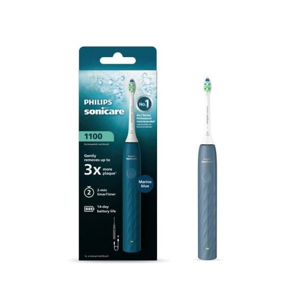 Philips Sonicare Electric Toothbrush Series 1100 Marine Blue | 1 Pack