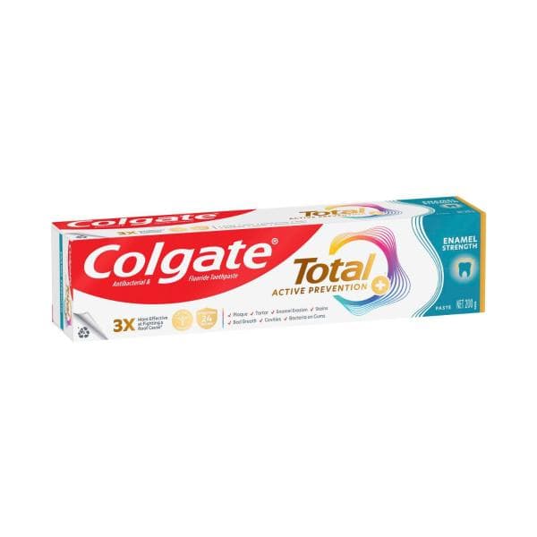 Colgate Total Active Prevention Enamel Strength Toothpaste | 200g