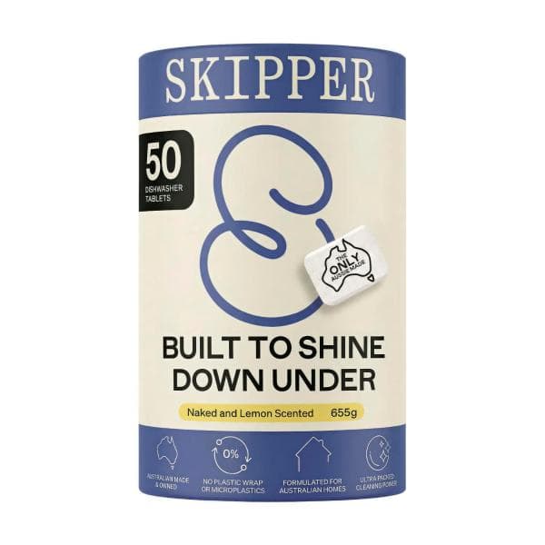 Skipper Naked Dishwashing Tablets Lemon | 50 Pack