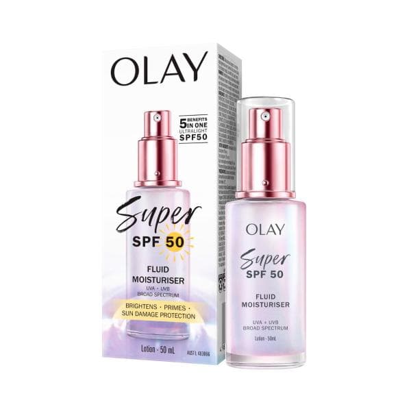 Olay Super SPF 50 Fluid Moisturiser | 50mL