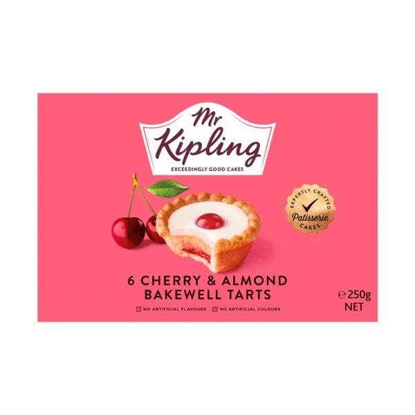 Mr Kipling Cherry Bakewells | 250g