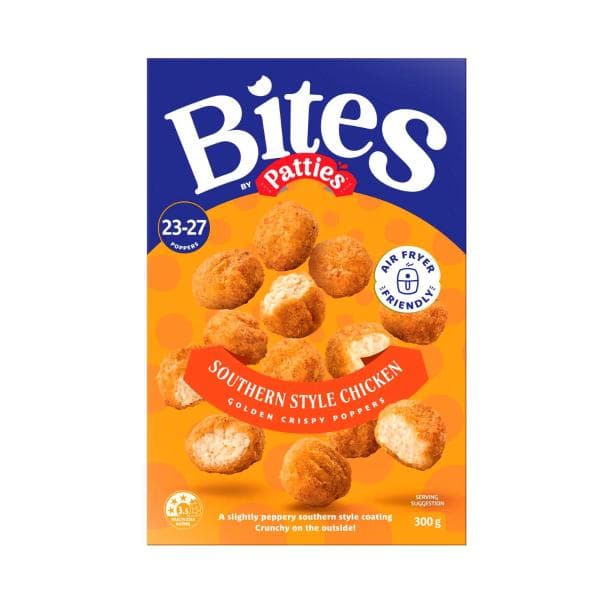 Patties Southern Style Popcorn Chicken Bites | 300g