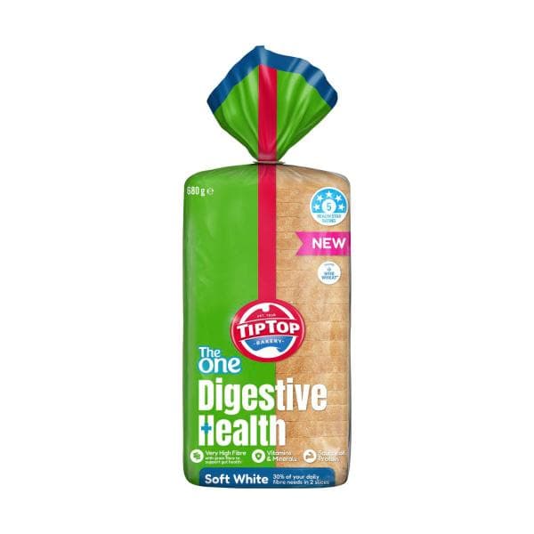 Tip Top The One Bread Digestive Health White | 680g