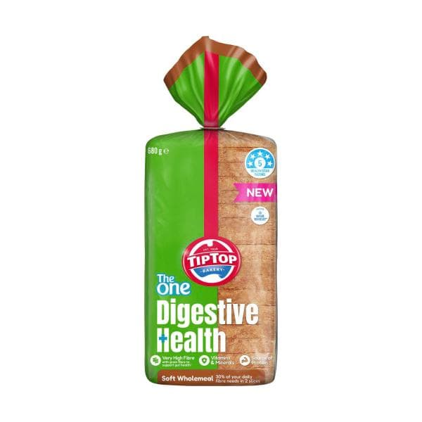 Tip Top The One Bread Digestive Health Wholemeal | 680g