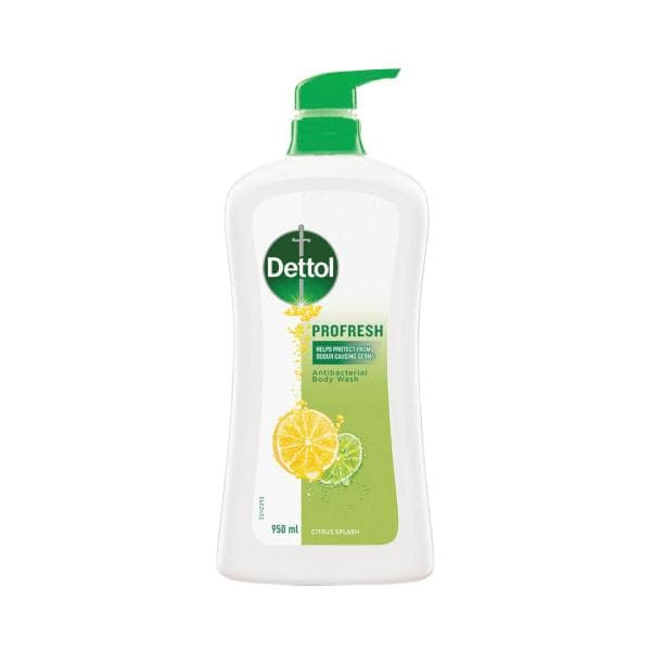 Dettol Profresh Shower Gel Body Wash Lemon And Lime | 950mL