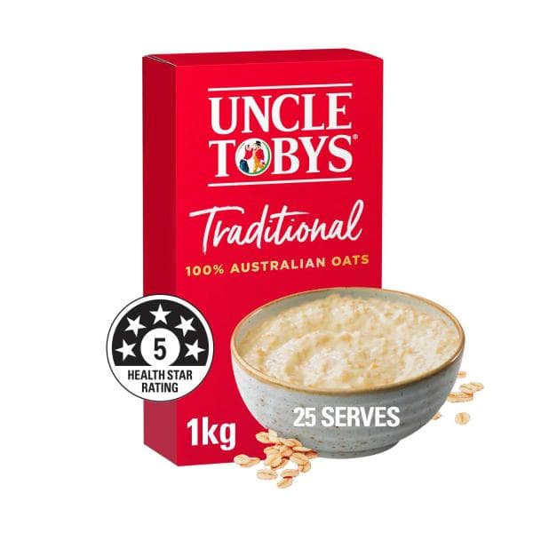 Uncle Tobys Porridge Oats Original | 1kg