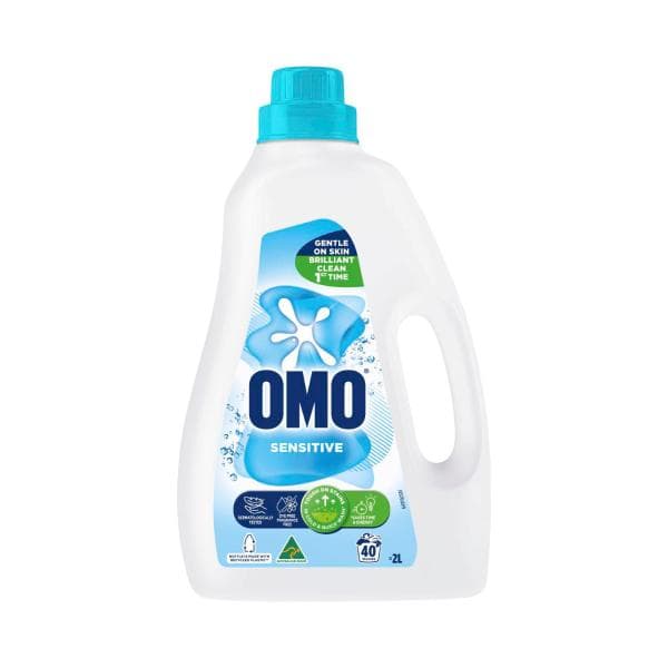 OMO Laundry Liquid Detergent Sensitive 40 Washes | 2L