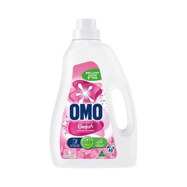 OMO Touch Of Comfort Laundry Liquid Detergent 40 Washes | 2L