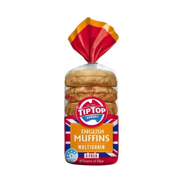 Tip Top Muffins English Multigrain | 400g