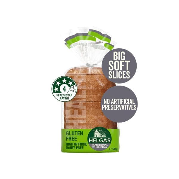 Helga's Gluten Free Traditional Wholemeal Bread | 500g