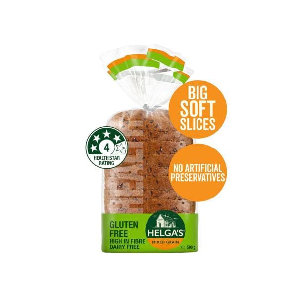 Helga's Gluten Free Mixed Grain Bread | 500g