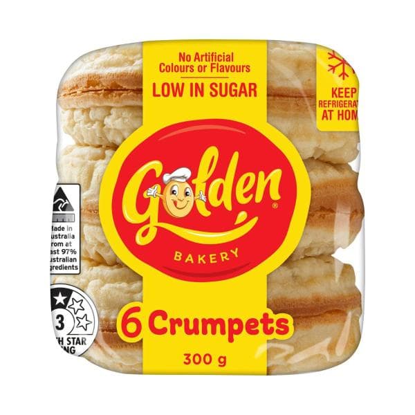 Golden Crumpet Rounds Original | 300g