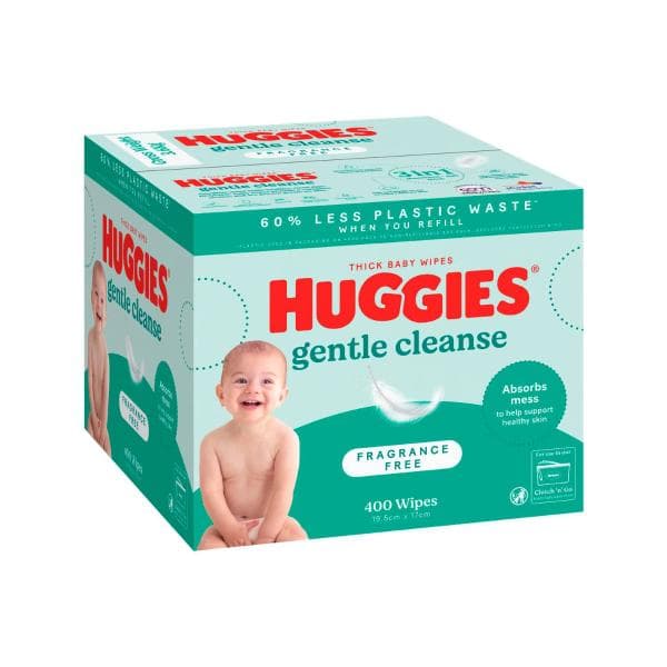 Huggies Thick Baby Wipes Fragrance Free | 1 pack
