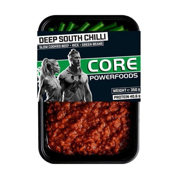 Core PowerFoods Deep South Beef Chilli | 350g