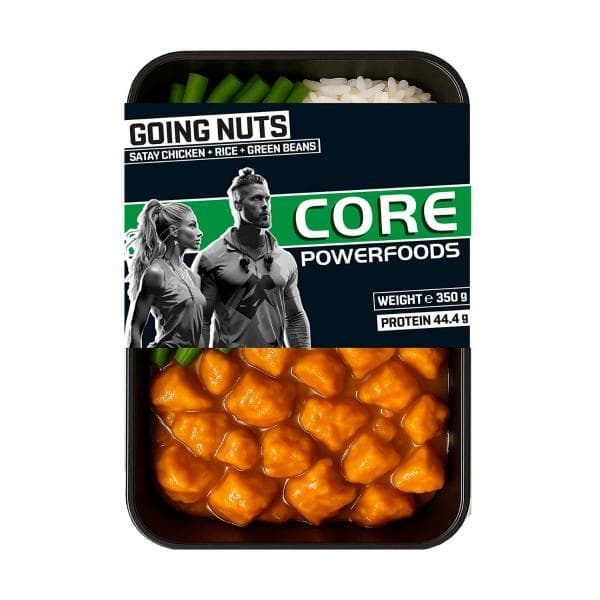 Core PowerFoods Going Nuts Crunchy Satay Chicken | 350g