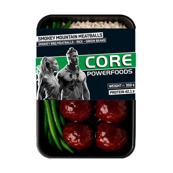 Core PowerFoods Smokey Mountain Meatballs | 350g