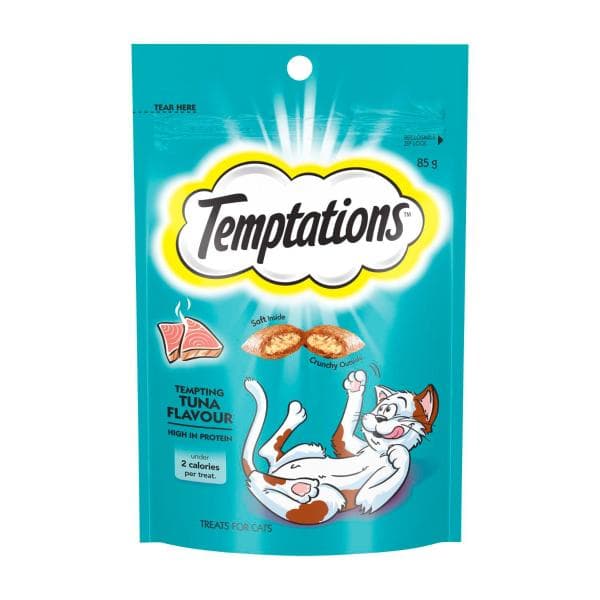 Temptations Tempting Tuna Flavour Cat Treats | 85g