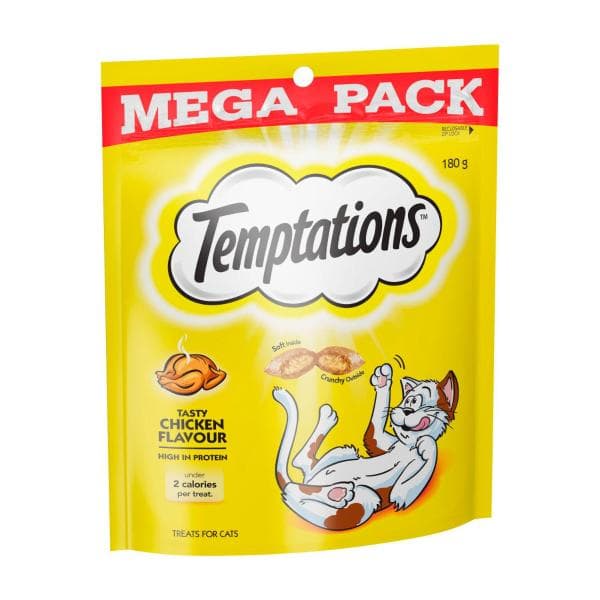 Temptations Cat Treats Tasty Chicken Flavour | 180g