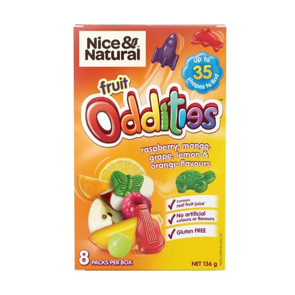 Nice & Natural Fruit Oddities Raspberry Mango | 136g
