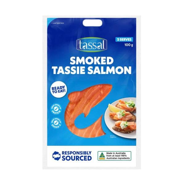Tassal Tasmanian Smoked Salmon | 100g