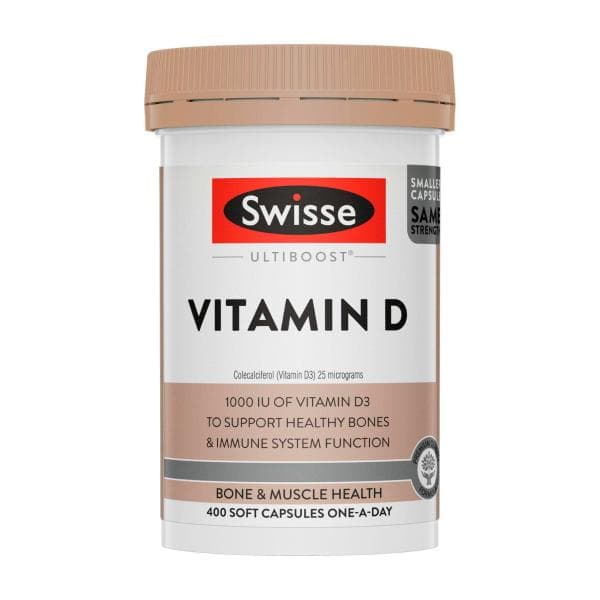 Swisse Ultiboost Vitamin D Capsules | 400 Pack