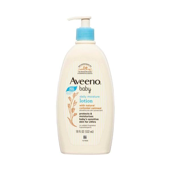Aveeno Baby Daily Moisturising Fragrance Free Sensitive Moisturising Lotion | 532mL