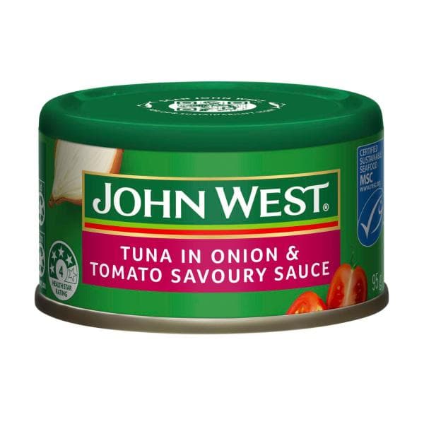John West Tuna Onion & Tomato Savoury Sauce | 95g