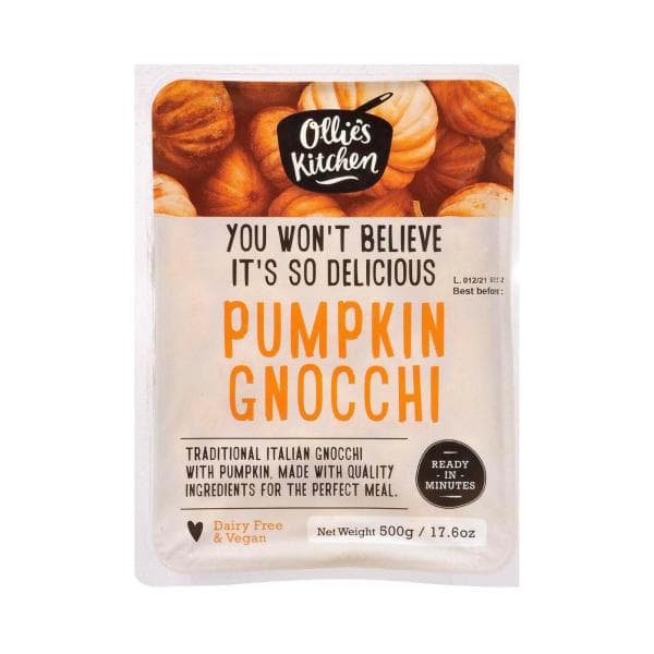 Ollies Kitchen Gnocchi Pumpkin | 500g