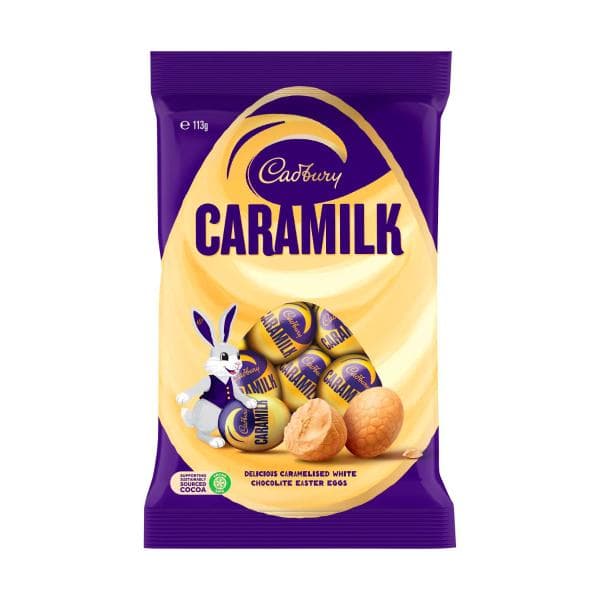 Cadbury Caramilk Easter Chocolate Eggs Bag | 113g