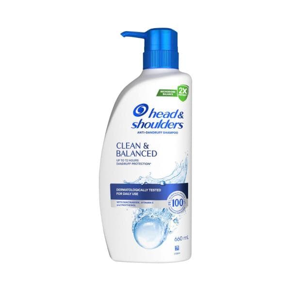 Head & Shoulders Anti-dandruff Shampoo Clean & Balanced | 660mL