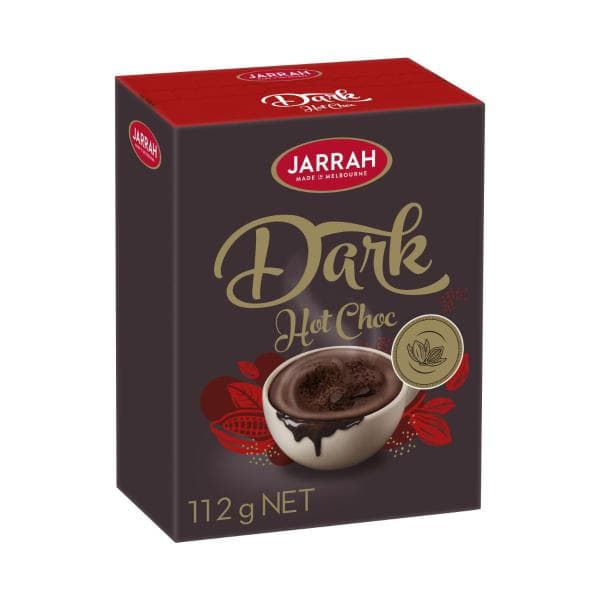 Jarrah Hot Dark Chocolate 8 Pack | 112g
