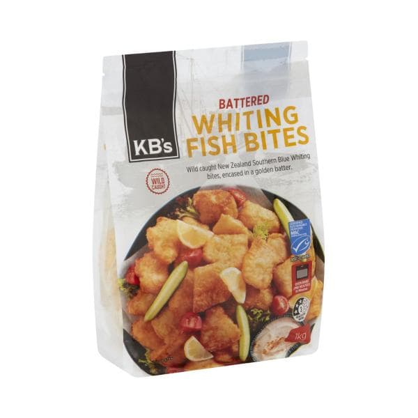 Kb's Whiting Bites Battered | 1kg