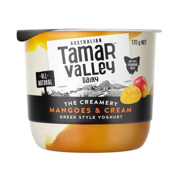 Tamar Valley The Creamery Yoghurt Mangoes & Cream | 170g