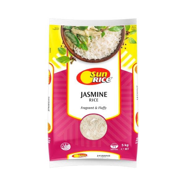 Sunrice Jasmine White Rice | 5kg