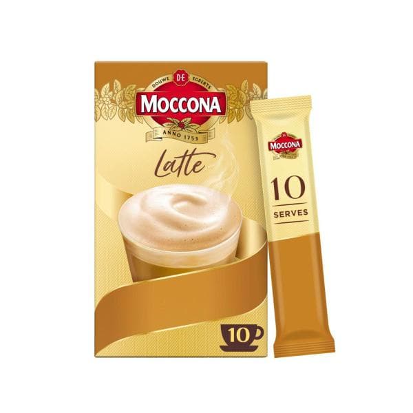 Moccona Cafe Classics Latte Coffee Sachets | 10 pack