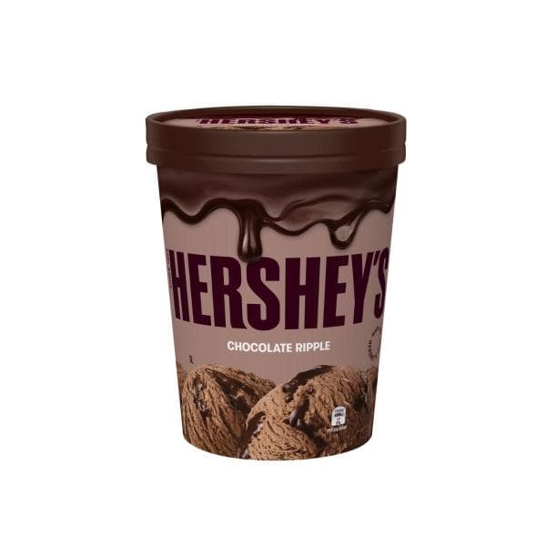 Hershey's Chocolate Ripple Ice Cream Tub | 1L