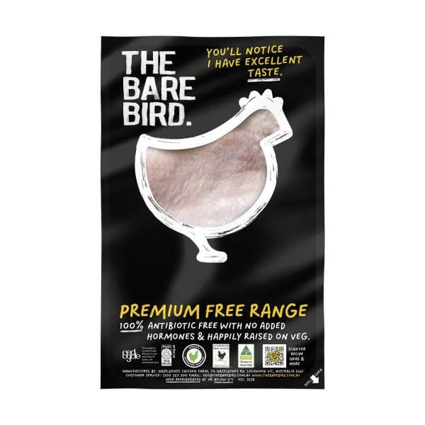 The Bare Bird Boneless Butterflied Chicken | 800g
