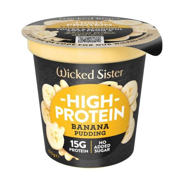 Wicked Sister High Protein Banana Pudding | 170g