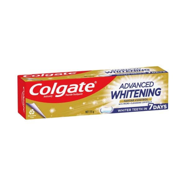 Colgate Advanced Whitening Toothpaste And Tartar Control | 115g